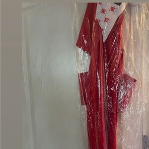 House of CB red dress